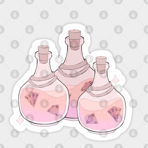 Potions of Healing Sticker by WhisperingDusk